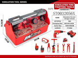 22-Piece Kids' Workbench Tool Set – Educational Construction Toy