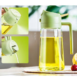 2-in-1 Glass Oil Sprayer & Dispenser Bottle (470ml)