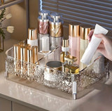 Luxury Crystal-Texture Cosmetic Storage Organizer
