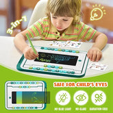 3-in-1 Educational LCD Writing Tablet & Magnetic Board