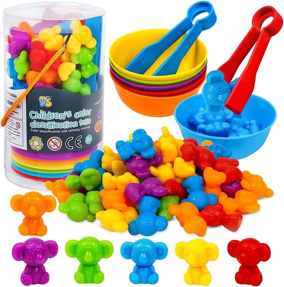 Children Color Classification Counting Toys