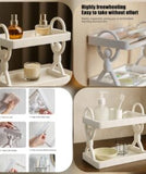 Humanoid-Style 2-Tier Multipurpose Storage Rack