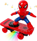 Spiderman Stunt Skateboard Toy