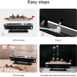 Titanic Ship Jellyfish Smoke Ring Aroma Diffuser