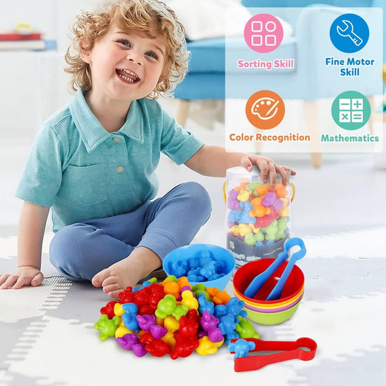 Children Color Classification Counting Toys
