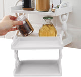 Humanoid-Style 2-Tier Multipurpose Storage Rack