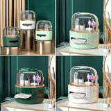 Tissue Box + CosmeticsOrganizer With Acrylic Door