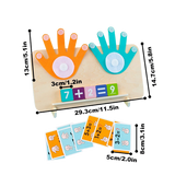 Finger Arithmetic Operation Wooden Math Kit