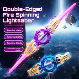 Dual-Head Rotate Sword With Spark & Lights