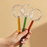 Heat-Resistant Long Handle Soup Spoon with Pouring Spout for Cooking, Serving, and Kitchen Decor