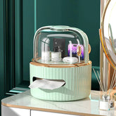 Tissue Box + CosmeticsOrganizer With Acrylic Door