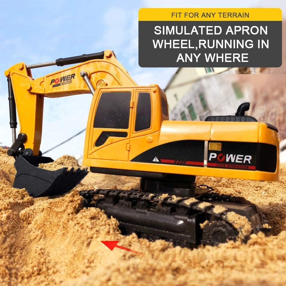 Remote Control Excavator Toy For Kids