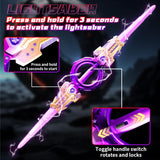 Dual-Head Rotate Sword With Spark & Lights