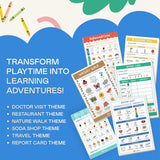 Kids Pretend Play Notepads