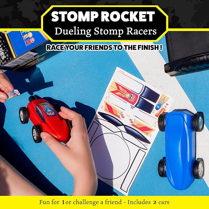 Stomp Racers – Air-Powered Dueling Race Car Set