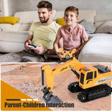Remote Control Excavator Toy For Kids