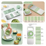6-in-1 Professional Multi-Functional Vegetable Slicer & Mandoline Grater