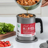 COOKING OIL FILTER SEPARATOR POT (1.4 L)