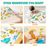 CHILDRENS COLORING DRAWING ROLL