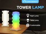 Modular Hexagonal Stackable RGB Night Light - Touch Controlled