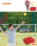 3-in-1 Kids Outdoor Sport Set - Tennis and Badminton Trainer for Active Play