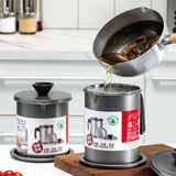 COOKING OIL FILTER SEPARATOR POT (1.4 L)