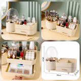 Luxury Makeup Organizer & 360° Cosmetic Storage Box