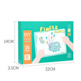 Kids Finger Painting Doodle Coloring Book