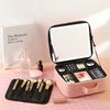 Portable Makeup Travel Case with Adjustable LED Mirror