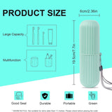 Portable Travel Toothbrush & Toothpaste Storage Case