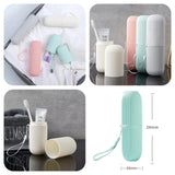 Portable Travel Toothbrush & Toothpaste Storage Case