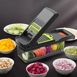 16-in-1 Multifunctional Vegetable Chopper and Slicer Set