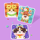 DIY Pom Pom Art Craft Kit for Kids