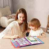 KidoKraze kids early learning interactive audio book with colorful illustrations and buttons for educational storytelling.