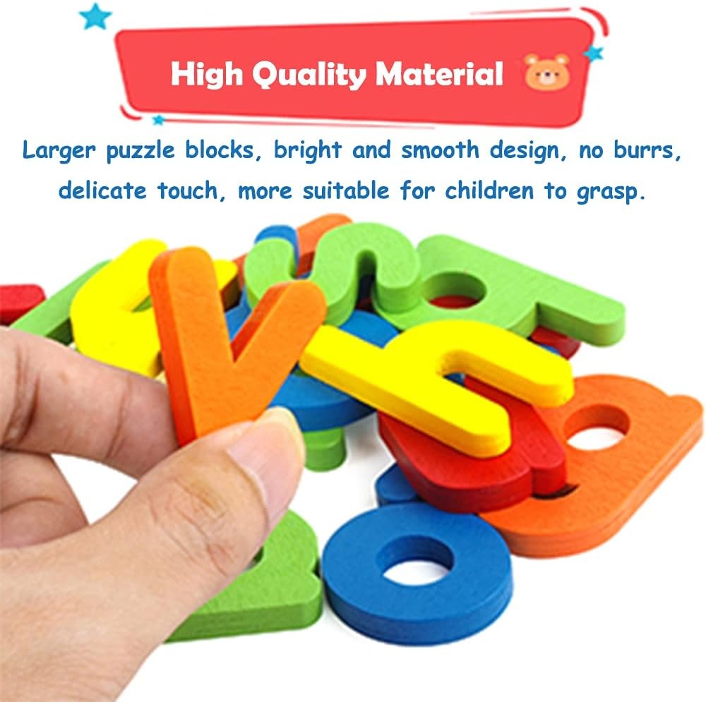 Engaging Kids Wooden Alphabet Spelling Game