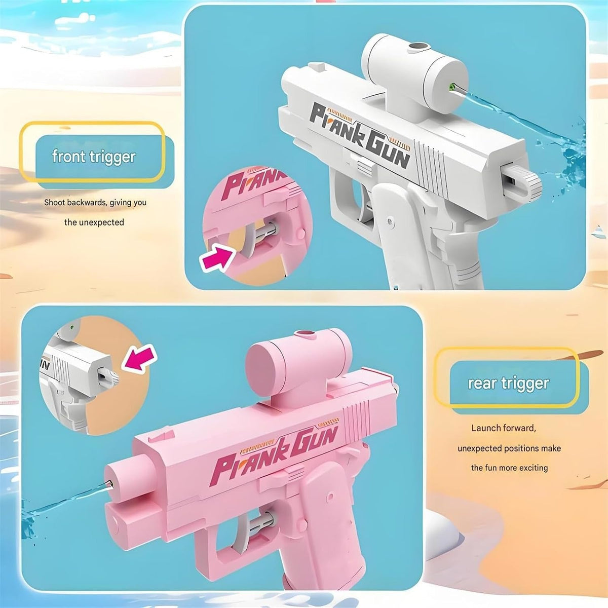 Prank Water Gun Toy