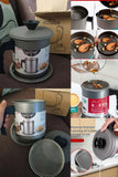 COOKING OIL FILTER SEPARATOR POT (1.4 L)
