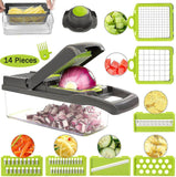 16-in-1 Multifunctional Vegetable Chopper and Slicer Set