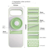 6-in-1 Professional Multi-Functional Vegetable Slicer & Mandoline Grater