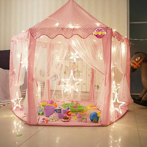 CHILDREN INDOOR AND OUTDOOR FAIRY PRINCESS CASTLE PLAY TENT