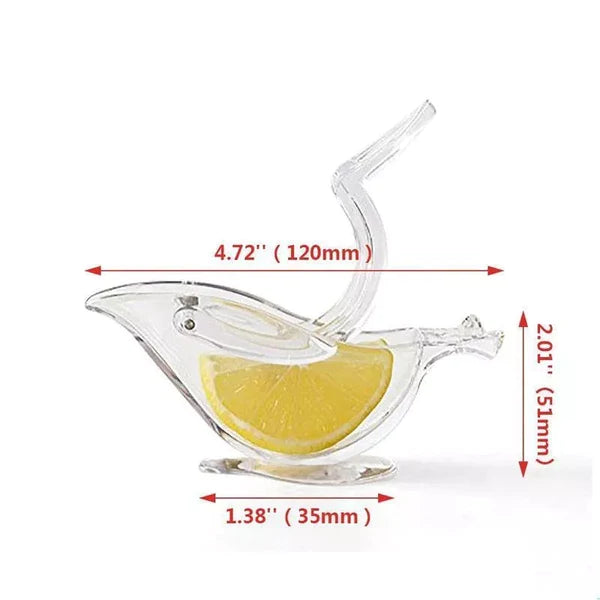 Acrylic Bird Lemon Squeezer