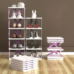 Multi-Layer Shoe Rack Storage Organizer