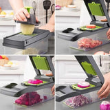 16-in-1 Multifunctional Vegetable Chopper and Slicer Set