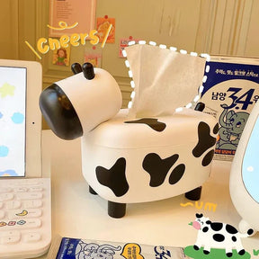 New Creative Desktop Tissue Box With Toothpick Holder