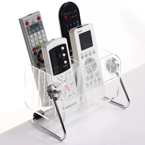 Acrylic 6 Grid Remote And Multipurpose Stand