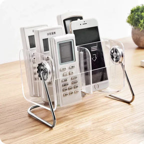 Acrylic 6 Grid Remote And Multipurpose Stand