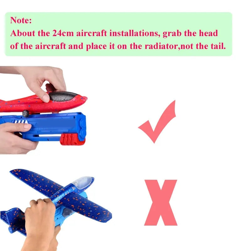 Catapult Gun Aircraft