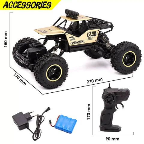 REMOTE CONTROL OFF ROAD MONSTER TRUCK 4X4