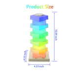 Modular Hexagonal Stackable RGB Night Light - Touch Controlled