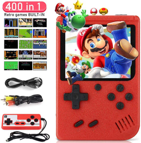 SUP Retro Game Box Console Handheld Dual Controller 400 in 1 Games